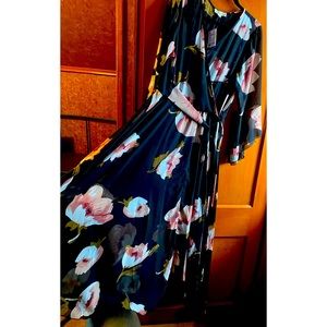 Floral Bell Sleeve Dress